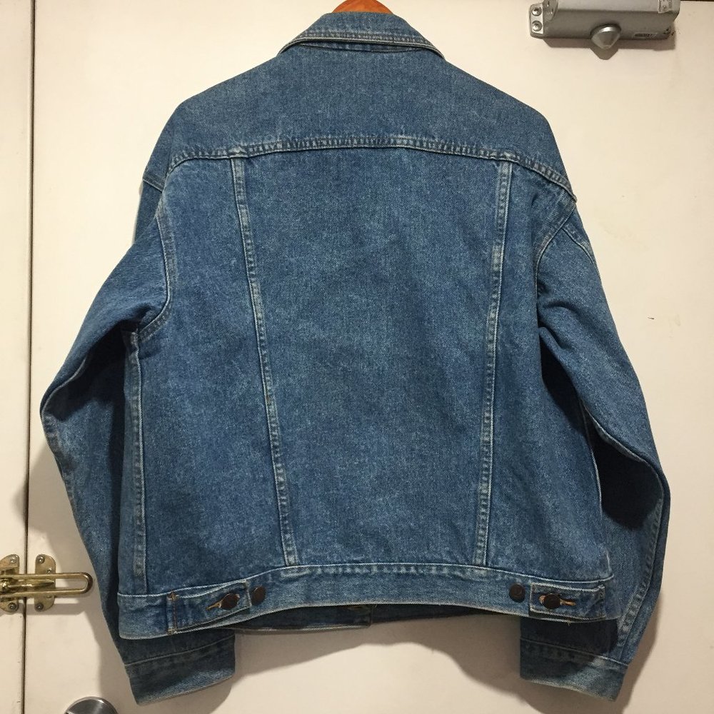 VINTAGE OCEAN PACIFIC DENIM JACKETS SIZE XL - Picture 3 of 7